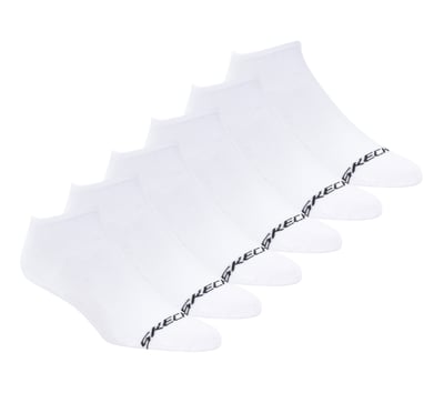 Cotton No-Show Socks - 6 Pack