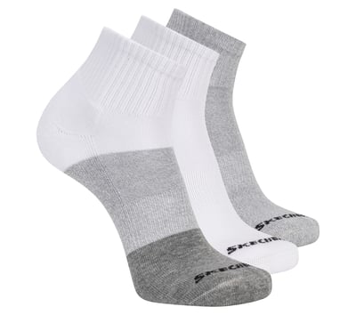 Quarter Colorblock Socks - 3 Pack