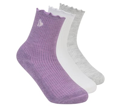 3 Pack Kids Ankle Lettuce Socks