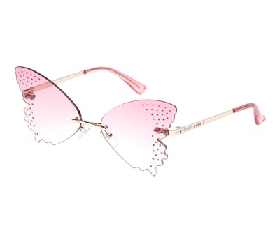Rimless Butterfly Sunglasses