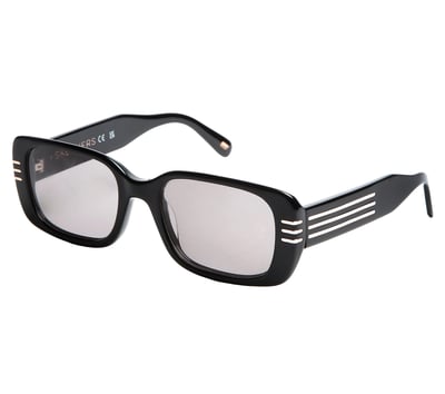 Elevated Rectangle 3 Line Sunglasses