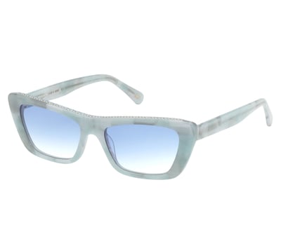 Elevated Cateye Marble Gradient Sunglasses