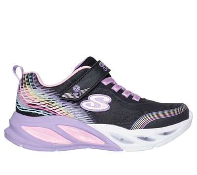 ⭐️新品未使用⭐️ スケッチャーズ　7色に光る靴　ハイカット　20センチ ライトアップシューズ(光る靴) | SKECHERS