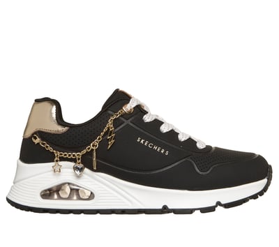 SKECHERS Street ホワイト/ゴールド スニーカー スケッチャーズ ウノ ライト HI | SKECHERS JP