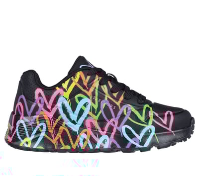 SKECHERS x JGOLDCROWN TWIN HEARTS UNO★コラボ★ハート柄 SKECHERS x JGOLDCROWN TWIN HEARTS UNO☆コラボ☆ハート柄