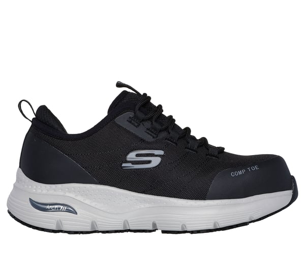 Work Slip-Resistant: Arch Fit - Ebinal — BLACK / GRAY
