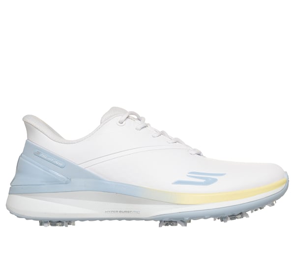 Skechers Slip-ins Golf: Blade Tour — WHITE / LIGHT BLUE