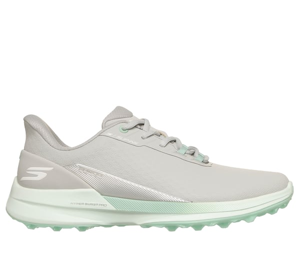 Skechers Slip-ins Waterproof: Pure SI — LIGHT GRAY / AQUA