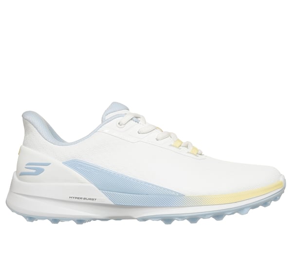 Skechers Slip-ins Waterproof: Pure SI — WHITE / LIGHT BLUE