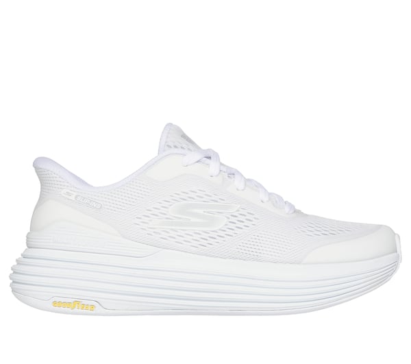Skechers Slip-ins: Max Cushioning Suspension - Chrone — WHITE