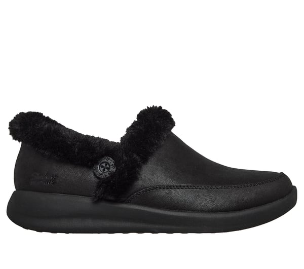 Skechers Slip-ins: Cozy Escape — BLACK