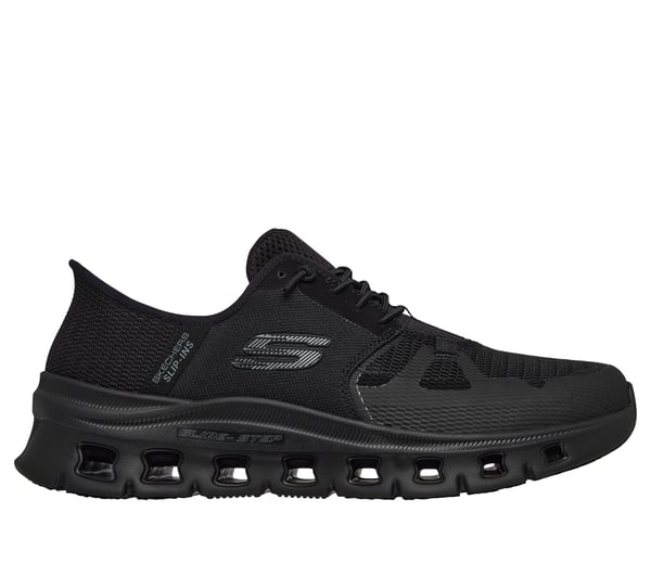 Skechers Slip-ins Work Slip-Resistant: Glide-Step Pro — BLACK