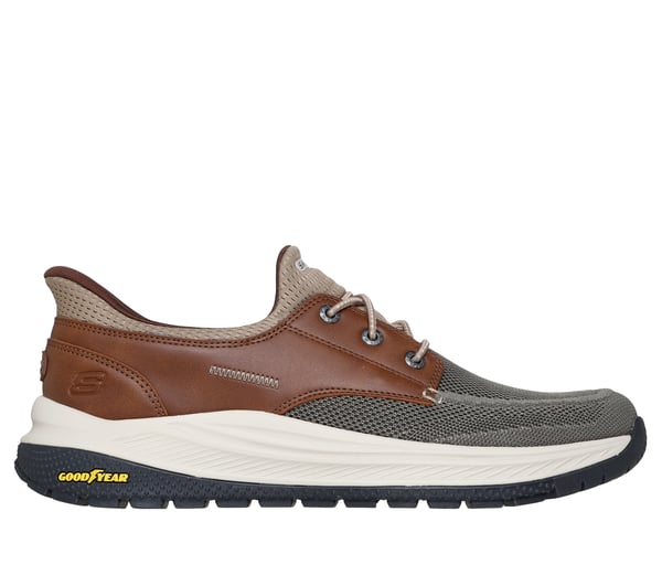 Skechers Slip-ins Relaxed Fit: Meroe - Alden — TAUPE / BROWN