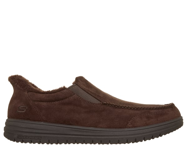 Skechers Slip-ins Relaxed Fit: Murette - Scofield — CHOCOLATE