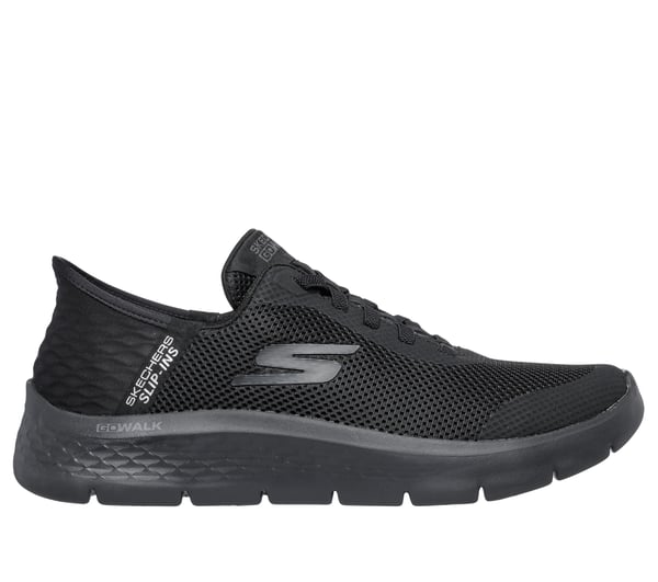 Skechers Slip-ins: GO WALK Flex - Hands Up — BLACK