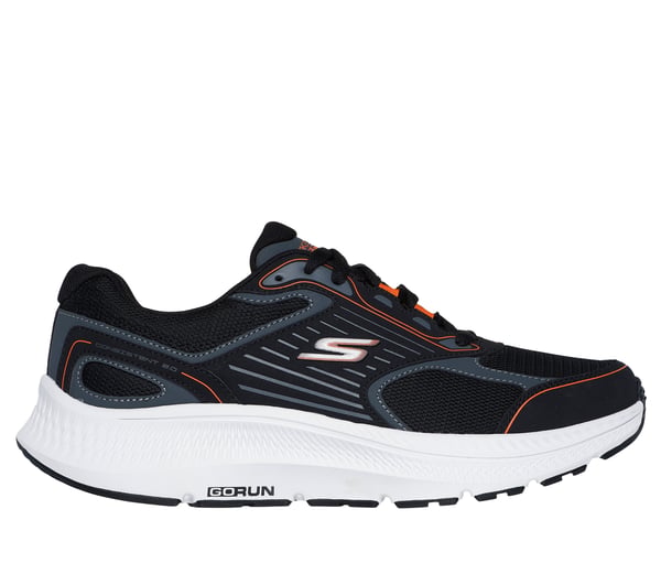 GO RUN Consistent 2.0 — BLACK / ORANGE