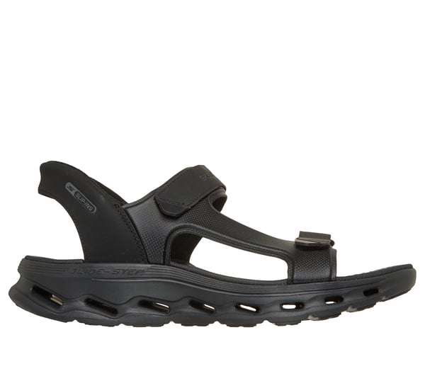 Skechers Slip-ins: GO WALK Glide-Step 2.0 Sandal - Mar — BLACK