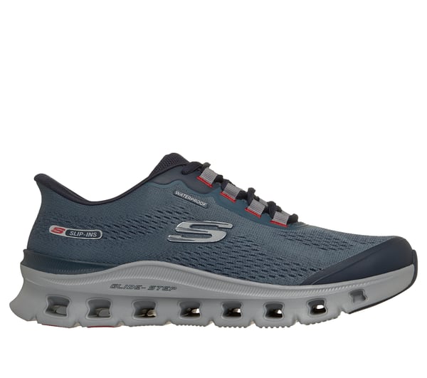 Skechers Slip-ins Waterproof: Glide-Step Pro - Chaching — NAVY / GRAY