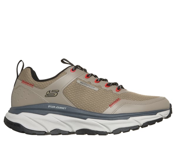 Waterproof Relaxed Fit: D'Lux Journey - Slate Peak — TAUPE / BLACK