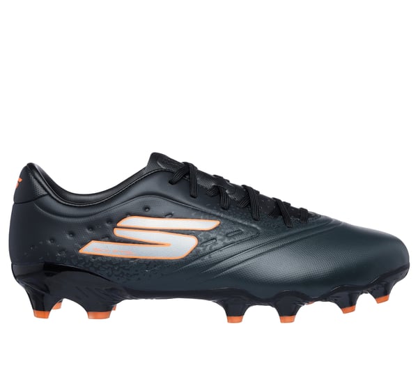Skechers Razor 1.5 Academy FG — BLACK / ORANGE