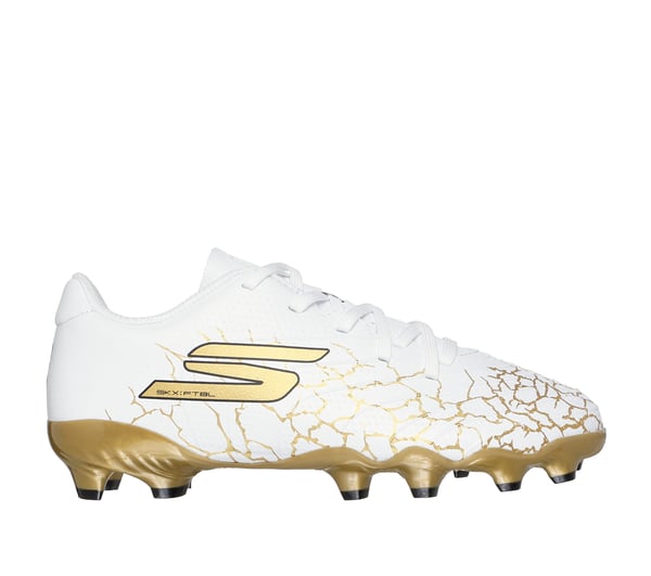 Skechers SKX_ 1.5 Jr Td FG — WHITE / BLACK / GOLD