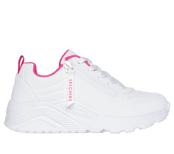 UNO Lite - Easy Zip — WHITE / HOT PINK