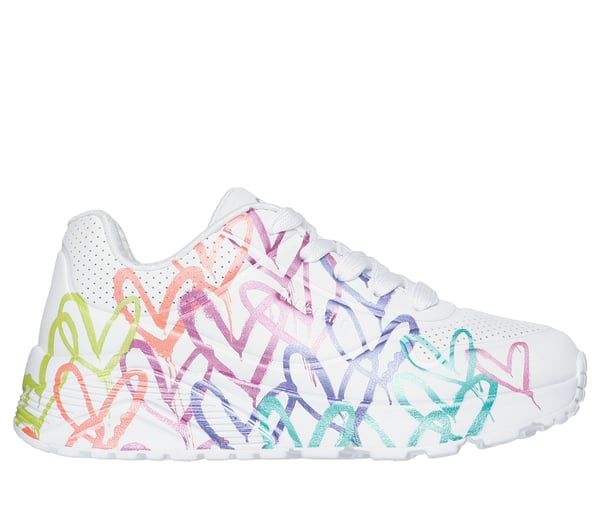 Tênis Skechers JGoldcrown: UNO Lite - Metallic Joy