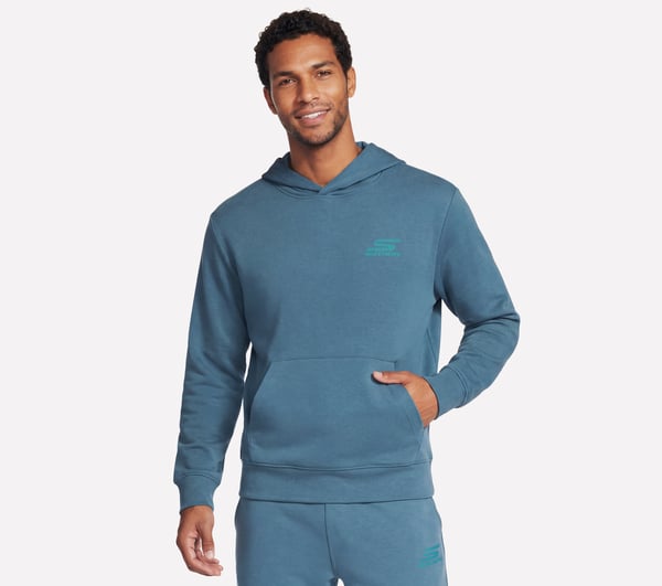 SKECHCLOUD Elevate Hoodie — NAVY / GRAY