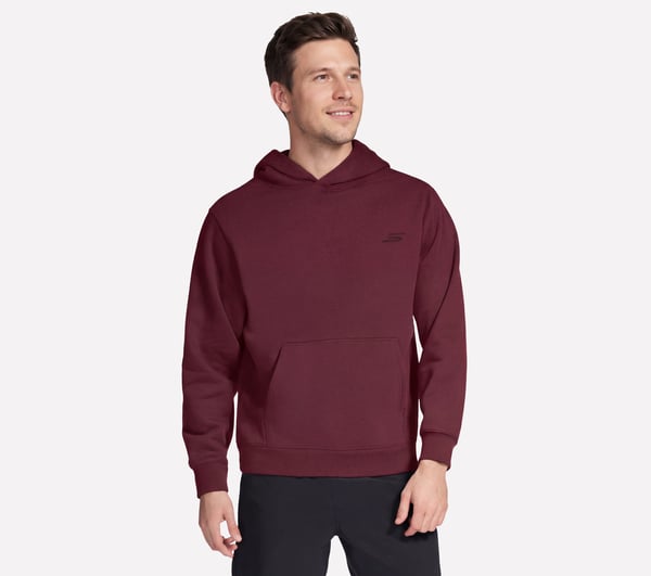 Skechers Max Soft Hoodie — BURGUNDY