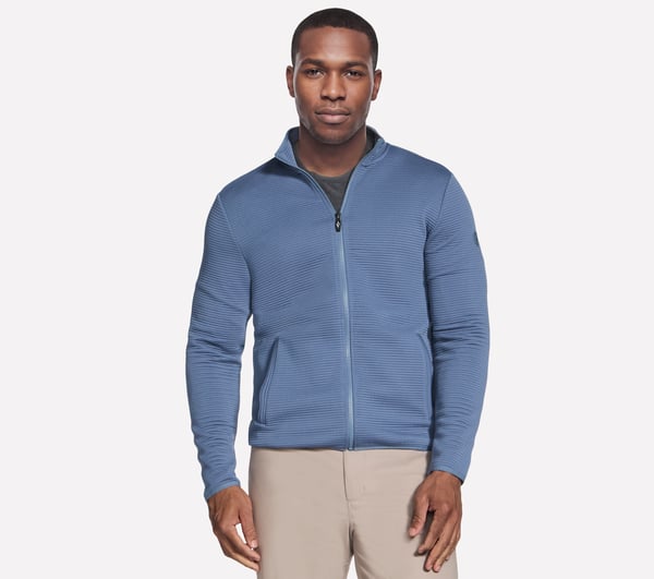 The Hoodless Hoodie Ottoman Jacket — DENIM