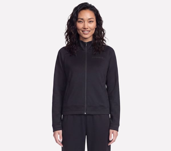 SKECHTECH Shine Track Jacket — BLACK
