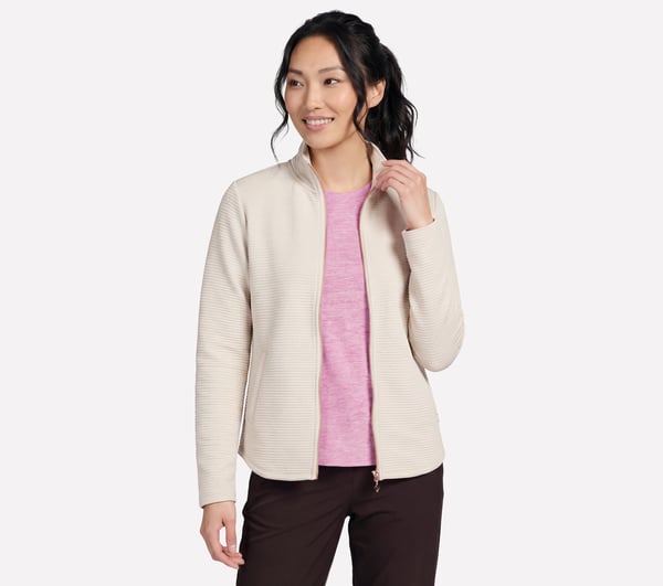 The GO WALK Shine Jacket — NATURAL / TAN