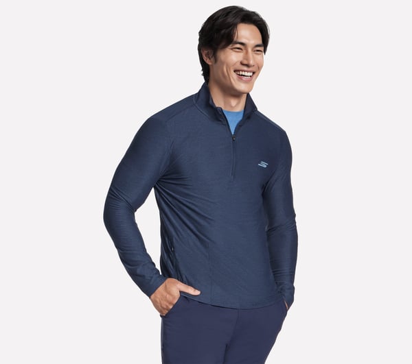 GO DRI All Day 1/4 Zip — NAVY
