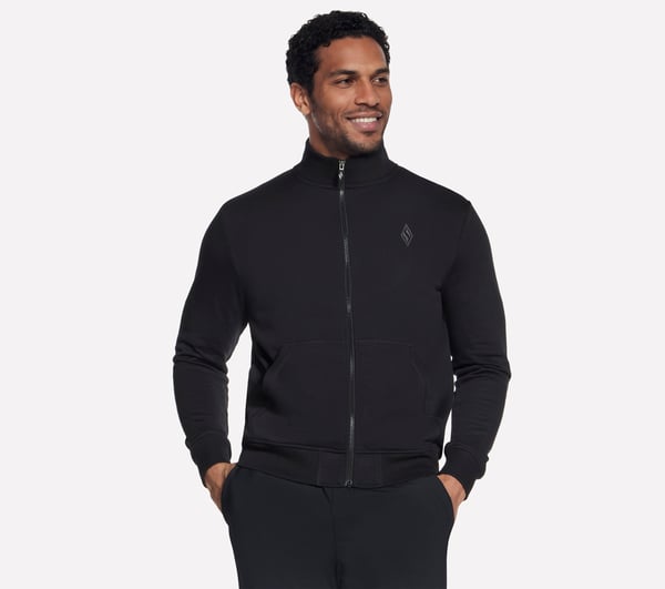 The Hoodless Hoodie GO WALK Everywhere Jacket — BLACK