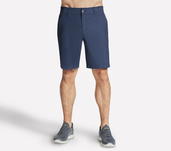 SKECH-KNITS Premium Everywhere 9 Inch Short — CHARCOAL / NAVY