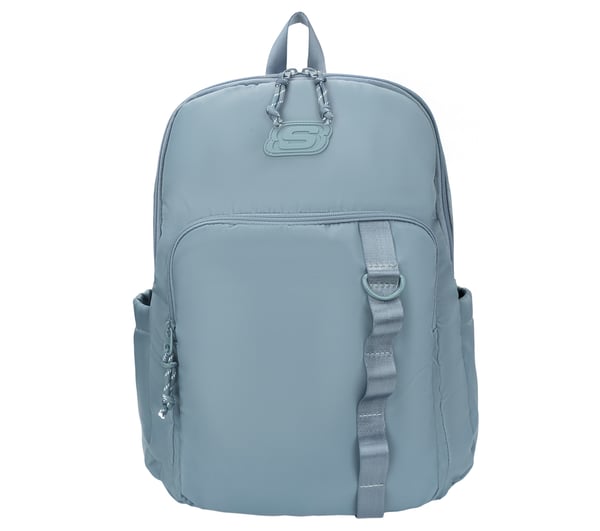 Single Loop Backpack — LIGHT GRAY / TURQUOISE