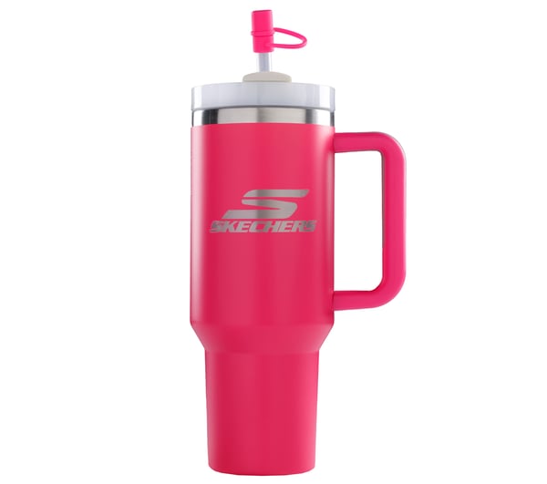 Hydration 40 oz. Bottle with Handle — HOT PINK