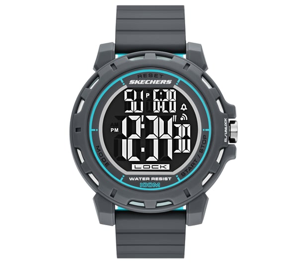 Skechers Slip-ins: Newkirk Watch — GRAY / BLUE