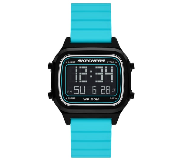 Skechers Slip-ins: Fiske Watch — BLUE / AQUA