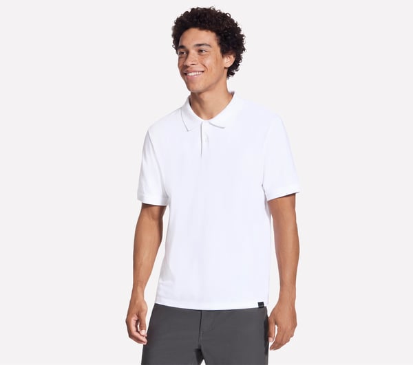 Signature Pima Polo — WHITE