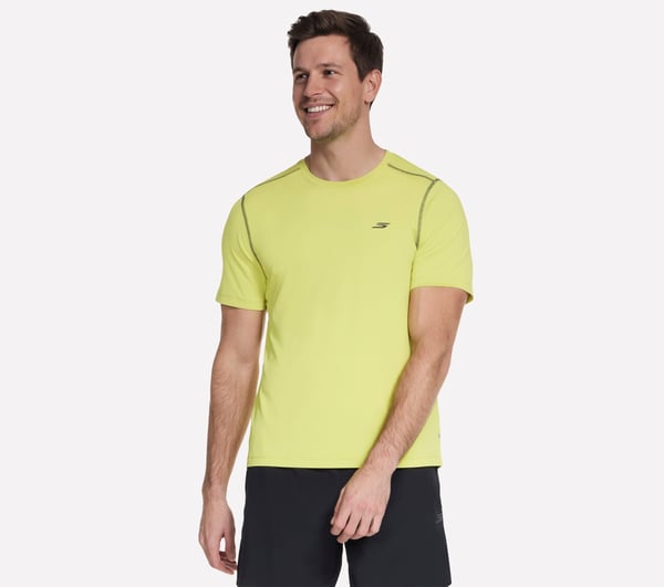 SKECHERS VAPOR TEE — NEON LIME / MULTI