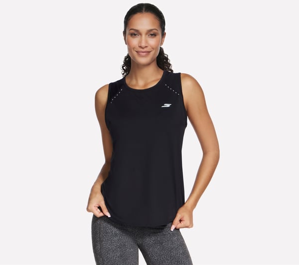 Stride Performance Tank — BLACK