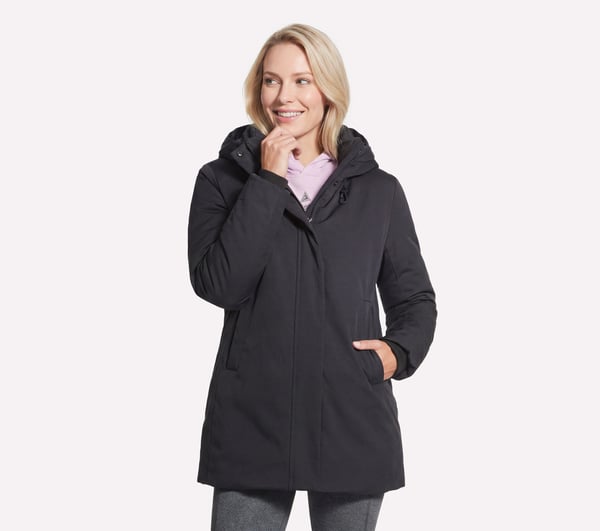 Minimalist Parka — BLACK