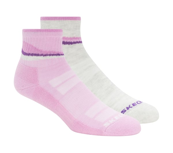 2 Pack Women's Trail Quarter Socks — LAVENDER