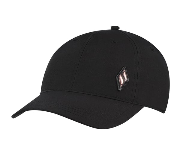 Skech-Shine Diamond Patch Hat — BLACK