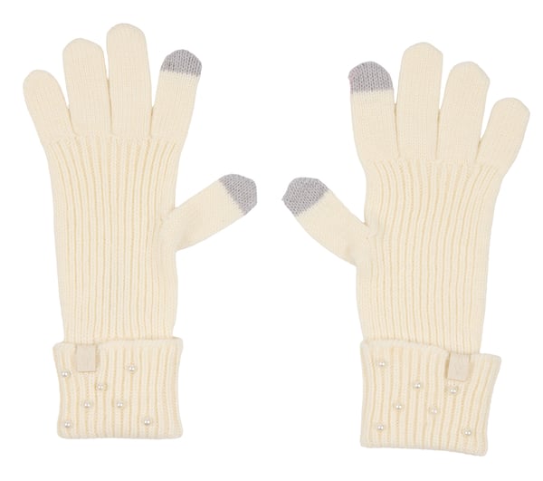 Pearl Gloves — OFF WHITE