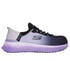 Skechers Slip-ins Work: Tilido - Ombray, BLACK / PURPLE, full
