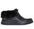 Skechers Slip-ins: BOBS Skip Cute Wave - Fur Fancies, BLACK, full