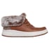 Skechers Slip-ins: BOBS Skip Cute Wave - Fur Fancies, BROWN, full