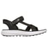 Skechers Slip-ins: GO GOLF Sandal, BLACK / WHITE, full